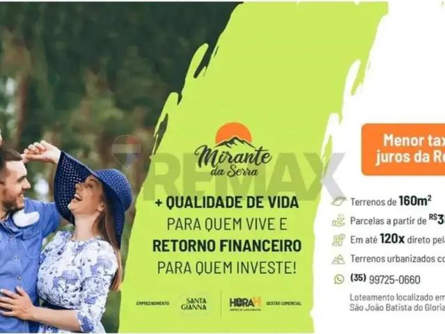Terreno venda em Região Geográfica Imediata de Passos, São João Batista do Glória