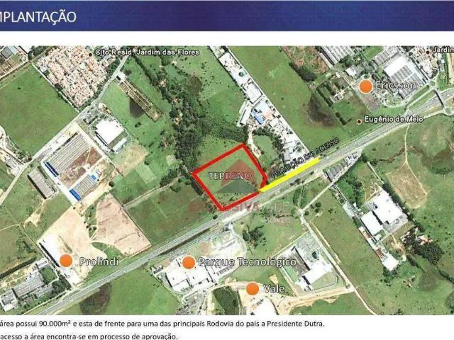 Terreno venda em Região Imediata de São José dos Campos, Região Metropolitana do Vale do Paraíba e Litoral Norte