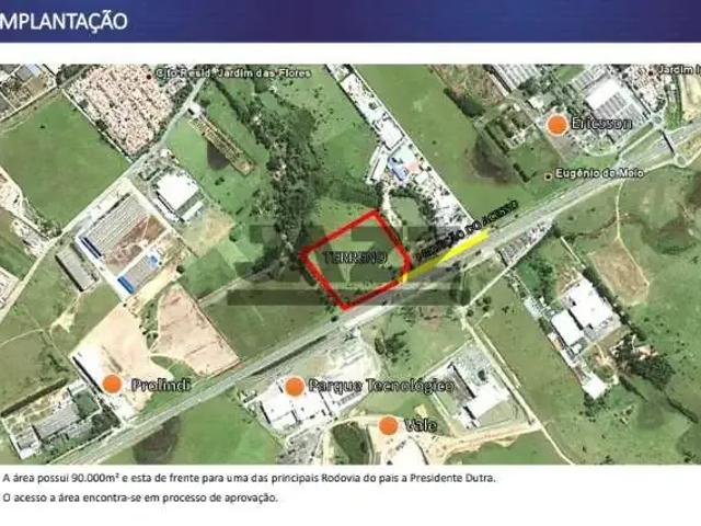 Terreno venda em Região Imediata de São José dos Campos, Região Metropolitana do Vale do Paraíba e Litoral Norte