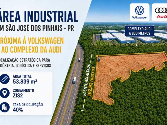 Terreno venda em Campo Largo da Roseira, São José dos Pinhais