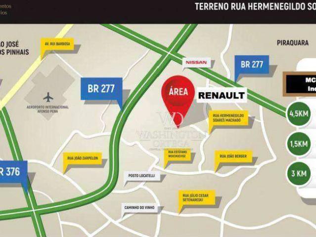 Terreno venda em Região Geográfica Imediata de Curitiba, Região Metropolitana de Curitiba
