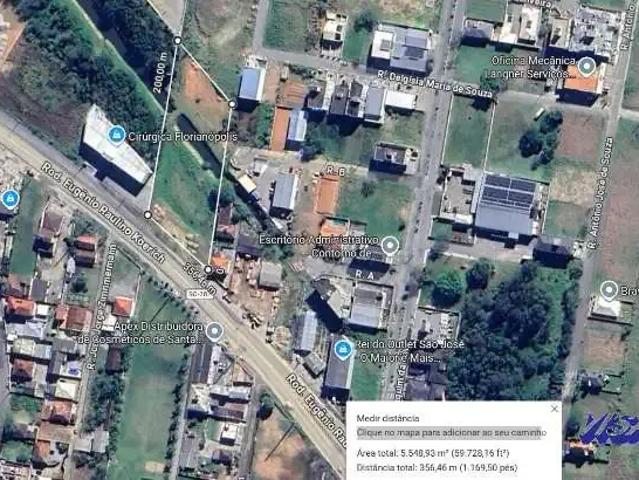 Terreno venda em Região Geográfica Imediata de Florianópolis, São José