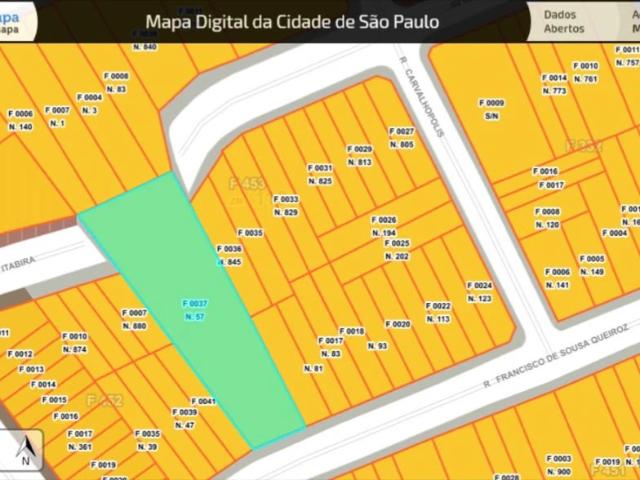 Terreno venda em Vila Carmosina, São Paulo