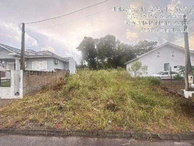 Terreno venda em Região Geográfica Imediata de Santa Cruz do Sul, Santa Cruz do Sul