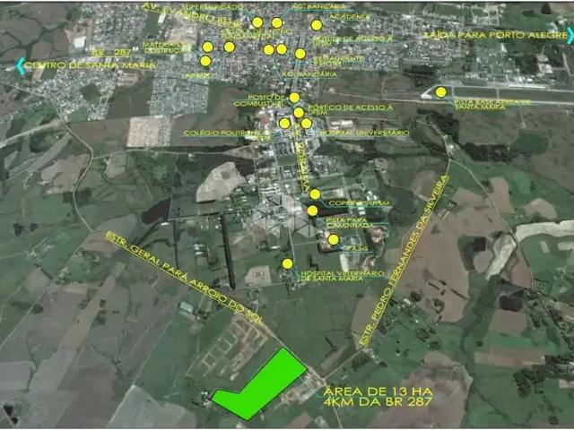 Terreno venda em Região Geográfica Imediata de Santa Maria, Santa Maria