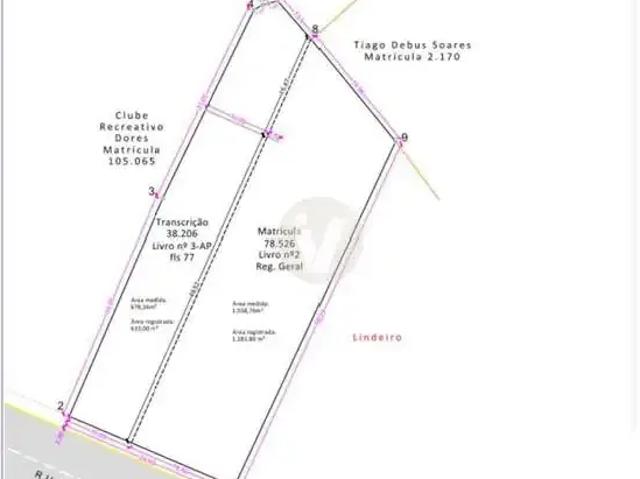 Terreno venda em Região Geográfica Imediata de Santa Maria, Santa Maria