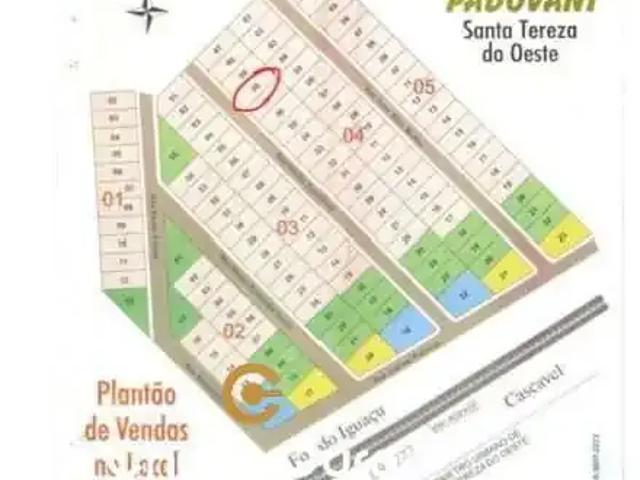 Terreno venda em Região Geográfica Imediata de Cascavel, Santa Tereza do Oeste