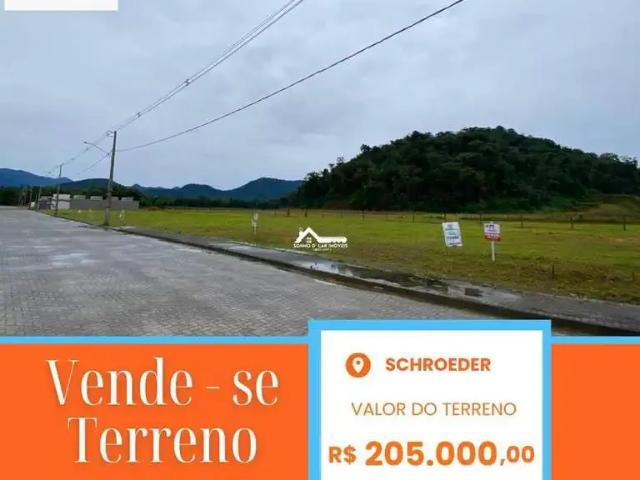 Terreno venda em Schroeder, Região Geográfica Intermediária de Joinville