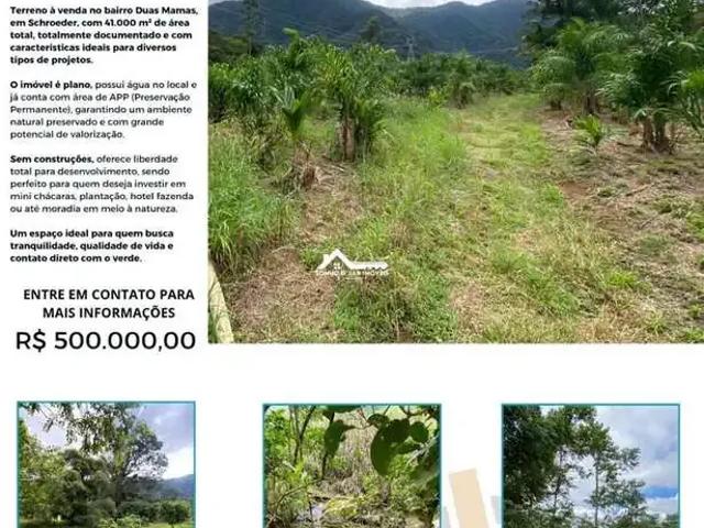 Terreno venda em Schroeder, Região Geográfica Intermediária de Joinville