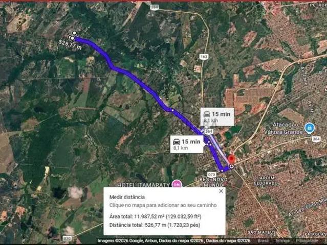 Terreno venda em Região Geográfica Imediata de Cuiabá, Região Metropolitana do Vale do Rio Cuiabá