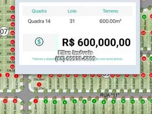 Terreno venda em Região Geográfica Imediata de Cuiabá, Região Metropolitana do Vale do Rio Cuiabá