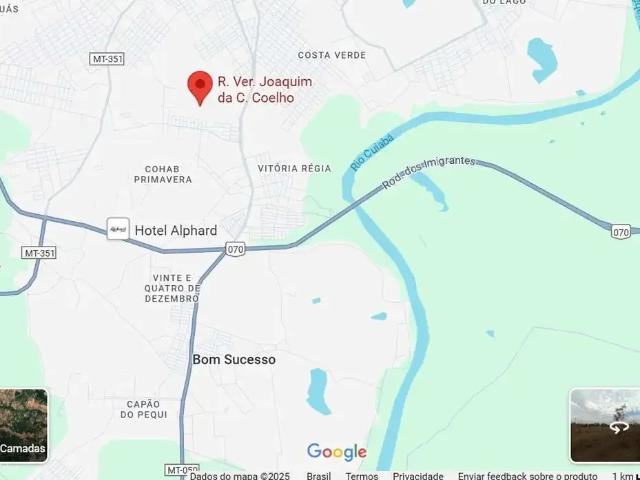 Terreno venda em Região Geográfica Imediata de Cuiabá, Região Metropolitana do Vale do Rio Cuiabá