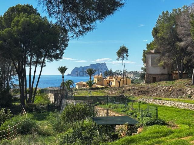 Terreno en venta en Moraira, la Marina Alta