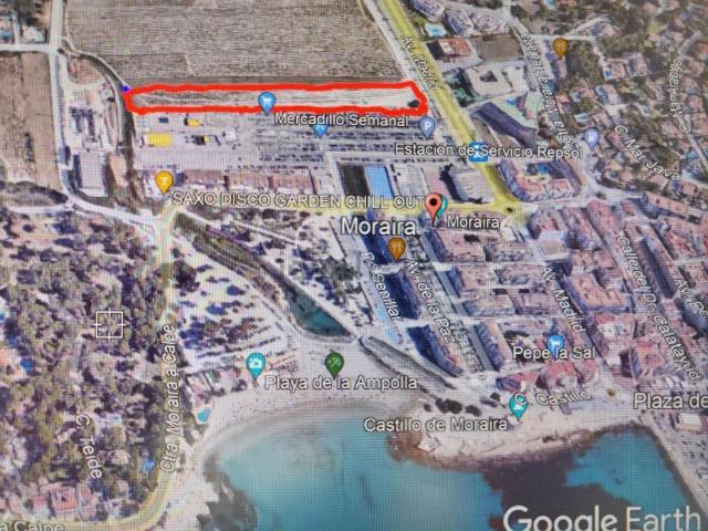 Terreno en venta en Moraira, la Marina Alta
