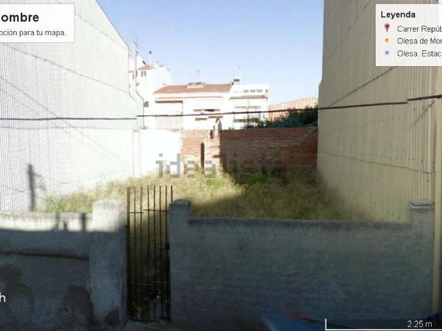 Terreno en venta en Olesa De Montserrat, Barcelona