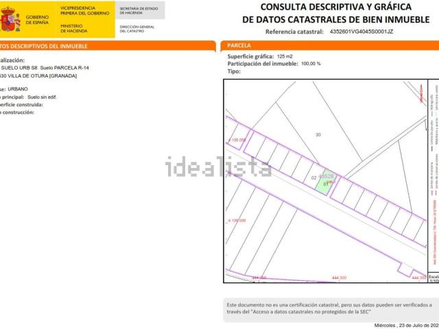 Terreno en venta en Otura, Andalucía