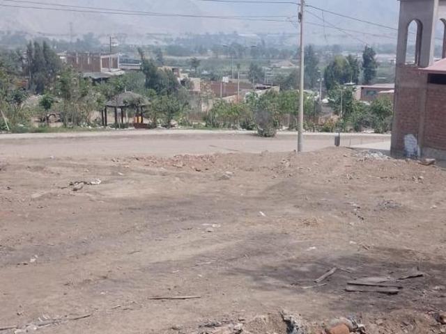 TERRENO Pachacamac 284 M2 Fte Parq. Dos lotes Juntos