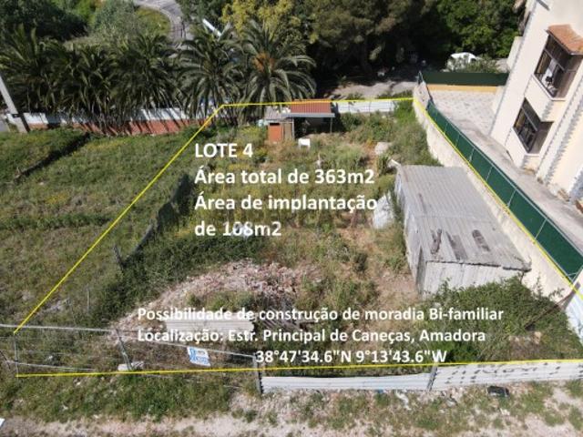 Terreno venda em Amadora, Urbanização Moinho do Guizo