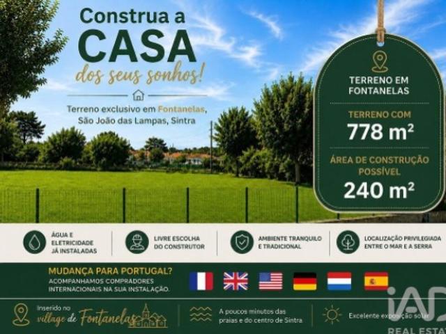 Terreno venda em Sintra, Lisboa
