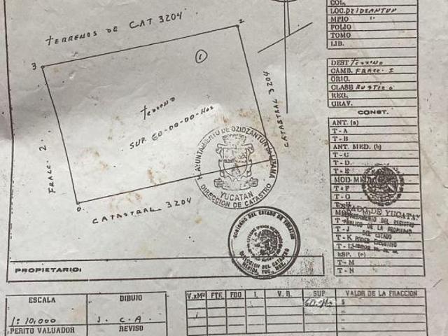 Rancho en venta en Santa Clara, Dzidzantún