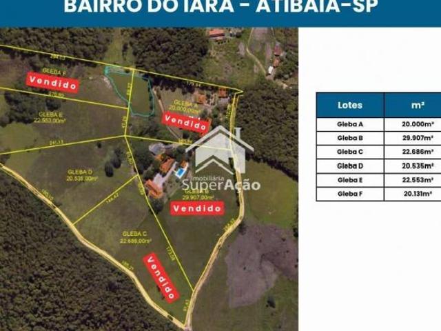 Terreno venda em Região Imediata de Bragança Paulista, Atibaia