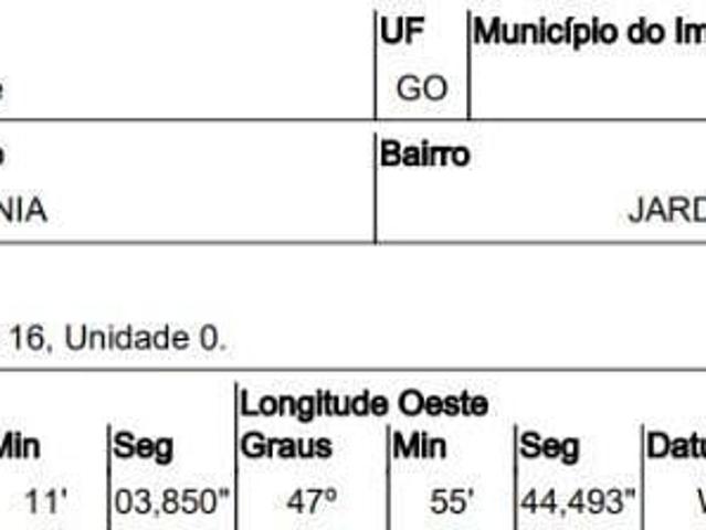 Terreno venda em Parque Sol Nascente, Luziânia