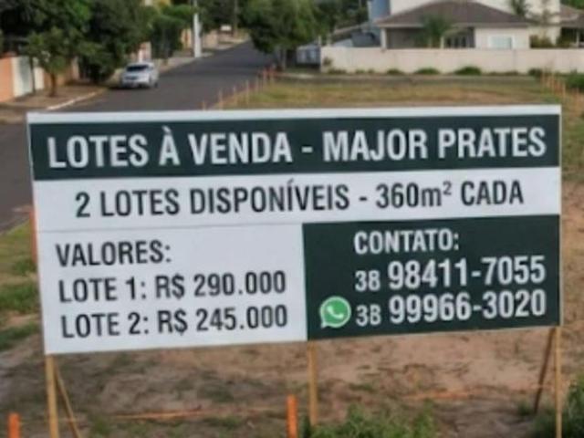 Terreno venda em Major Prates, Montes Claros