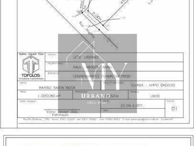 Terreno venda em Região Geográfica Imediata de Cuiabá, Região Metropolitana do Vale do Rio Cuiabá
