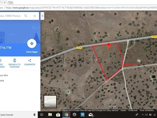 Terreno en venta en Cachorrilla, Extremadura