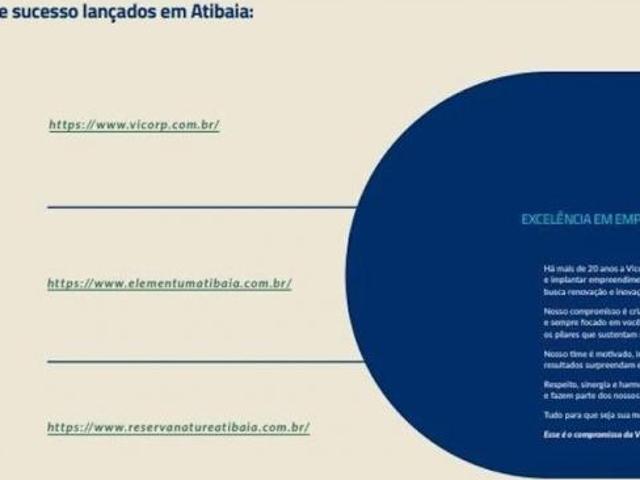 Terreno venda em Região Imediata de Bragança Paulista, Atibaia