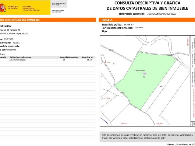 Terreno en venta en Corvera, Campo de Cartagena y Mar Menor