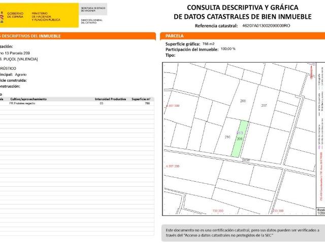 Terreno en venta en l'Horta Nord, Valencia