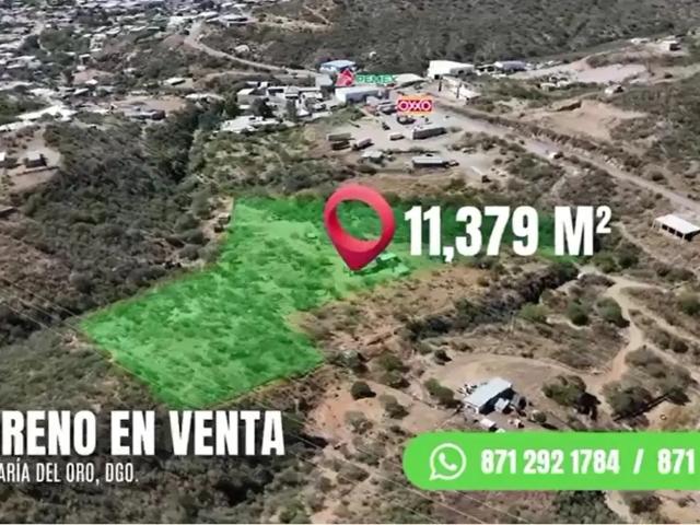 Terreno en venta en El Oro, Durango