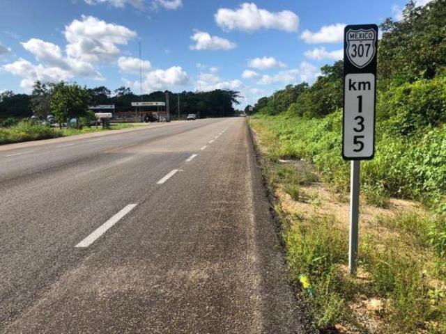 TERRENO SOBRE CARRETERA USO DE SUELO INDUSTRIAL EN CARRILLO PUERTO