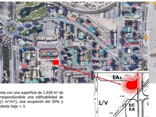 Terreno en venta en la Platja de Sant Joan, l'Alacantí