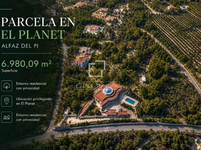 Terreno en venta en l'Alfàs del Pi, Alacant / Alicante