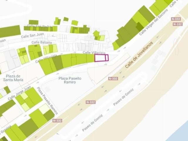Terreno en venta en Casco Antiguo - Santa Cruz - Ayuntamiento, l'Alacantí