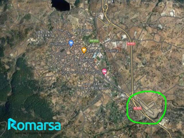 Terreno en venta en El Tiemblo
