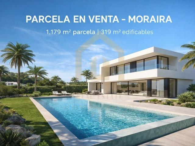 Terreno en venta en Moraira, la Marina Alta