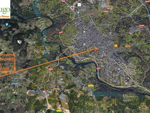 Terreno en venta en Recatelo, Lugo