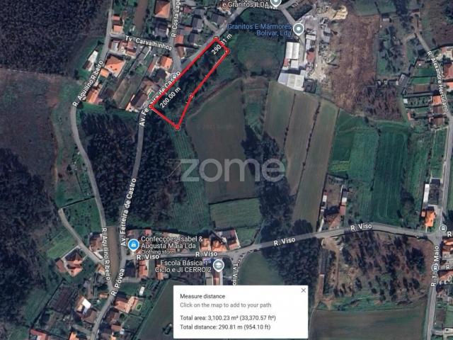 Terreno venda em Trofa, Porto