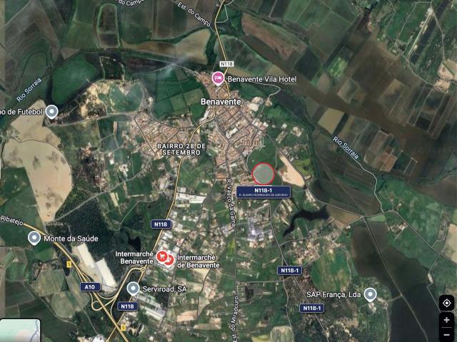 Terreno venda em Benavente, Santarém