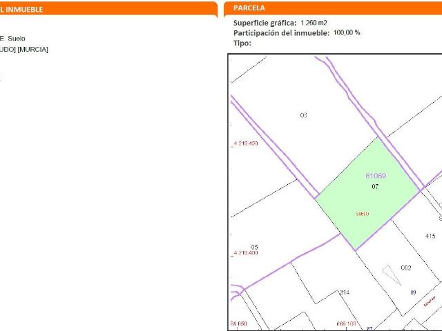 Terreno en venta en Monteagudo, Área Metropolitana de Murcia