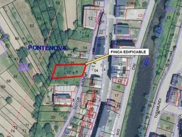 Terreno en venta en A Estación, A Pontenova