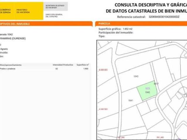 Terreno en venta en A Pedra da Moa, Celanova