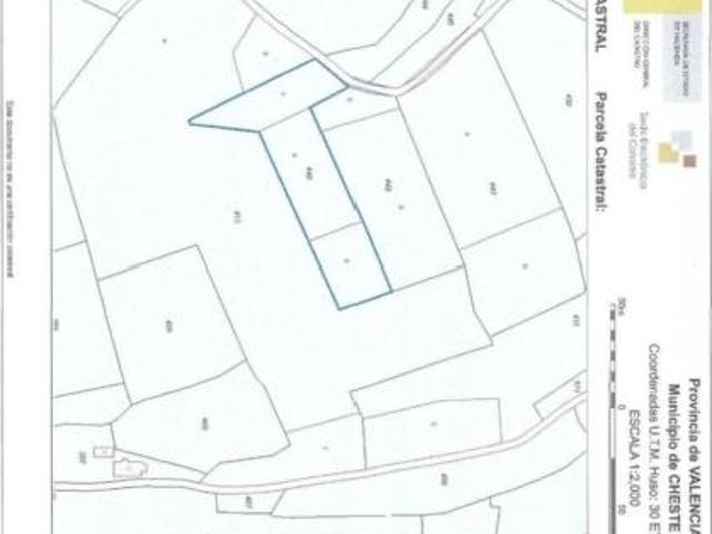 Terreno en venta en Cheste, València / Valencia