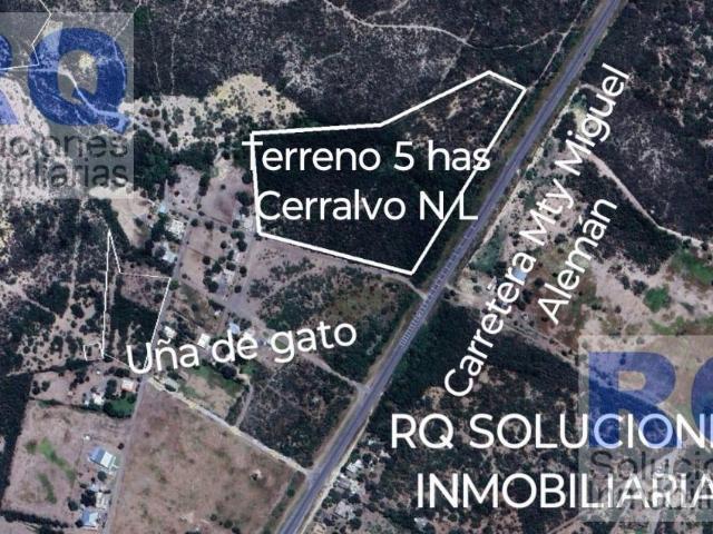 Terreno en venta en Cerralvo, Nuevo León