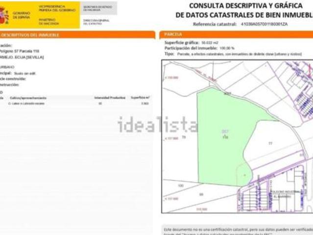 Terreno en venta en Polígono Industrial El Barrero, Écija