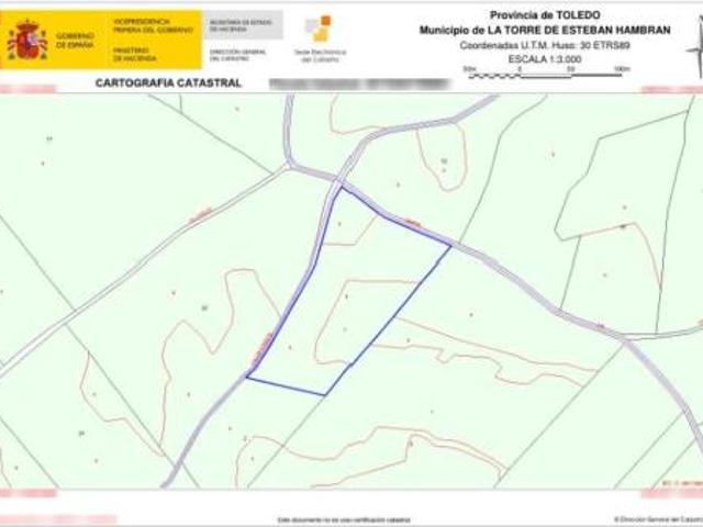 Terreno en venta en La Cañada, La Torre de Esteban Hambrán