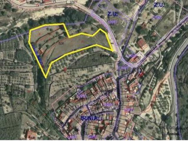 Terreno en venta en Benialí, la Vall de Gallinera